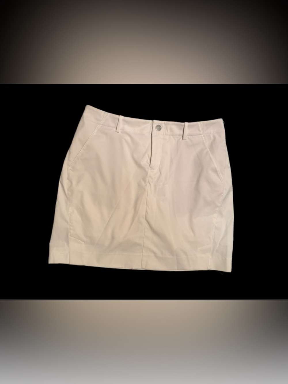 Polo Golf Ralph Lauren Womens Size 4 Tennis Skort Skirt Short White Pocketed